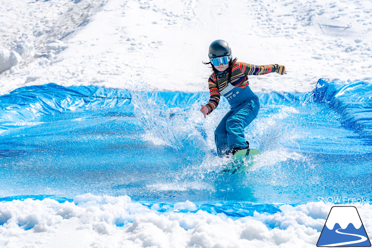 富良野スキー場｜春は楽しいイベントが盛りだくさん！世界で活躍するアスリートと一緒に『Snow Action 2023』＆ 第10回池渡り『Pond Skimming』レポート♪